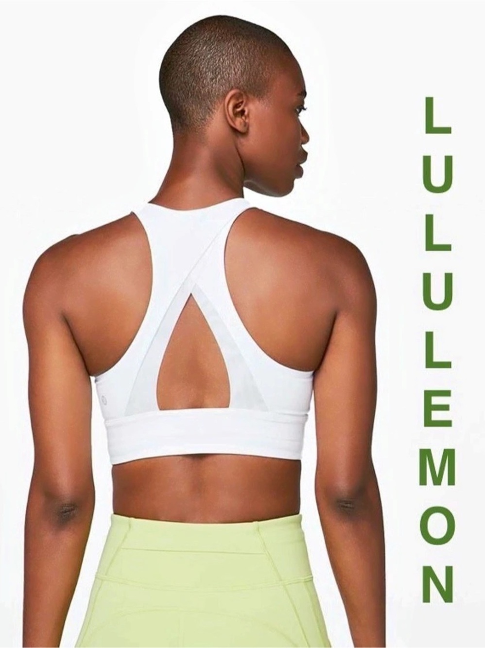 Lululemon | “Ignite” Bra | Medium Support, B/C Cup | White | Size 8